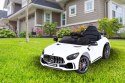 Samochód elektryczny dla dzieci MERCEDES AMG GTR biały