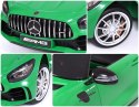 Samochód elektryczny dla dzieci MERCEDES AMG GTR zielony