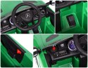 Samochód elektryczny dla dzieci MERCEDES AMG GTR zielony