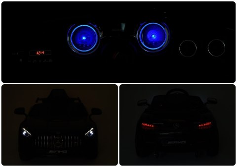 Samochód elektryczny dla dzieci MERCEDES AMG GTR zielony Samochód elektryczny dla dzieci MERCEDES AMG GTR zielony