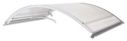 Daszek aluminiowy Arko 90x160cm - szare