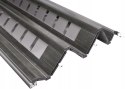 Drzwi harmonijkowe 015 B01 DĄB GRAFIT MAT - 86 cm