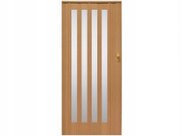 Drzwi harmonijkowe 015 B02 BUK MAT - 86 cm