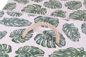 Kosz na pranie pojemnik bambusowy 100L Monstera