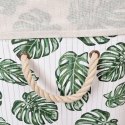 Kosz na pranie pojemnik bambusowy 80L Monstera