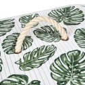 Kosz na pranie pojemnik bambusowy 80L Monstera