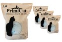 Silikonowy żwirek dla kota PrimiCat 4 X 3,8 L 15,2 litra