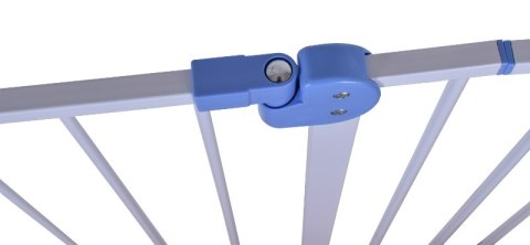 Barierka zabezpieczająca DORA + 1x 45 cm rozszerzenie - 120 - 132 cm Barierka zabezpieczająca DORA + 1x 45 cm rozszerzenie - 120 - 132 cm