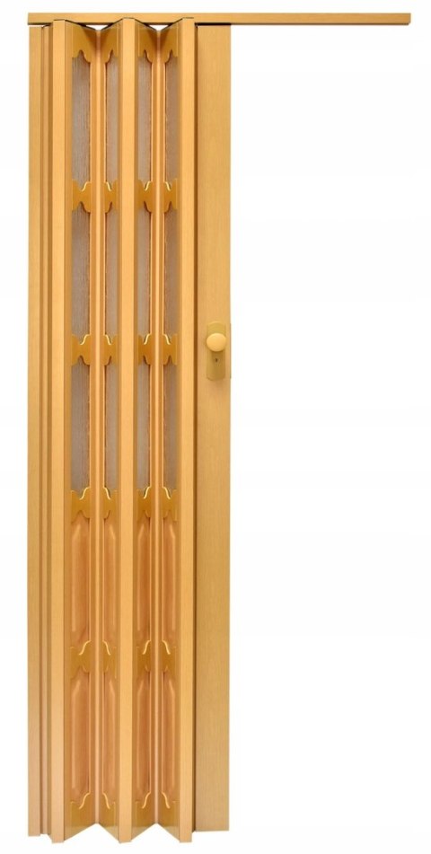 Drzwi harmonijkowe 007 JASNY DĄB MAT - 100 cm Drzwi harmonijkowe 007 JASNY DĄB MAT - 100 cm
