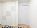 Drzwi harmonijkowe 008P-80-62 Dąb alaska mat 80 cm
