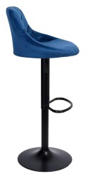 Hoker barowy Cydro black granatowy Velvet