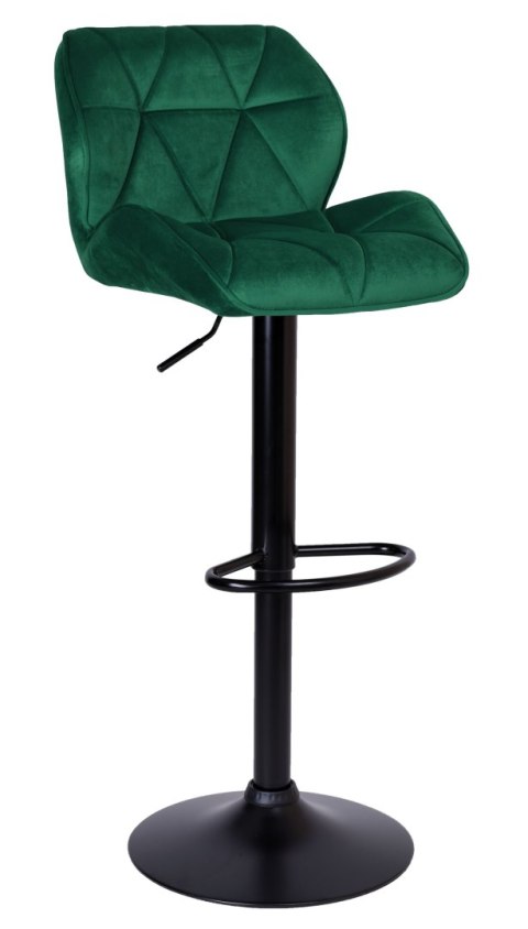 Hoker barowy Grappo Black ciemnozielony Velvet Hoker barowy Grappo Black ciemnozielony Velvet
