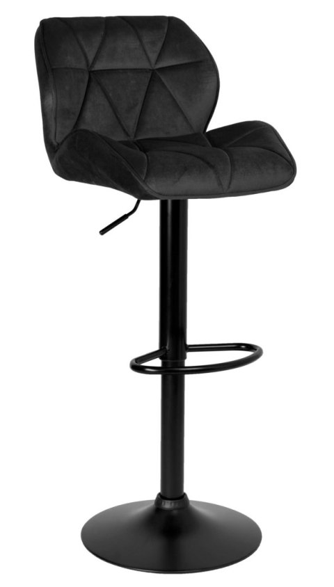 Hoker barowy Grappo Black czarny Velvet Hoker barowy Grappo Black czarny Velvet