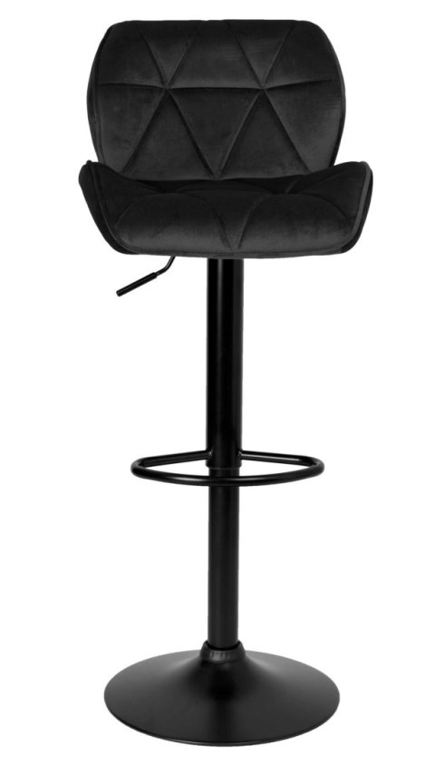 Hoker barowy Grappo Black czarny Velvet Hoker barowy Grappo Black czarny Velvet