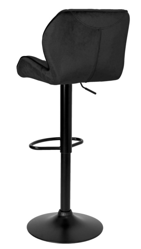 Hoker barowy Grappo Black czarny Velvet Hoker barowy Grappo Black czarny Velvet