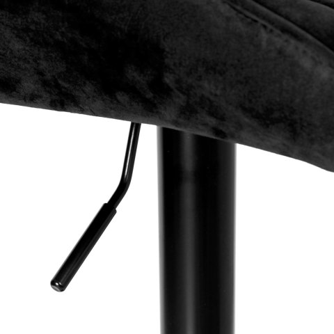Hoker barowy Grappo Black czarny Velvet Hoker barowy Grappo Black czarny Velvet