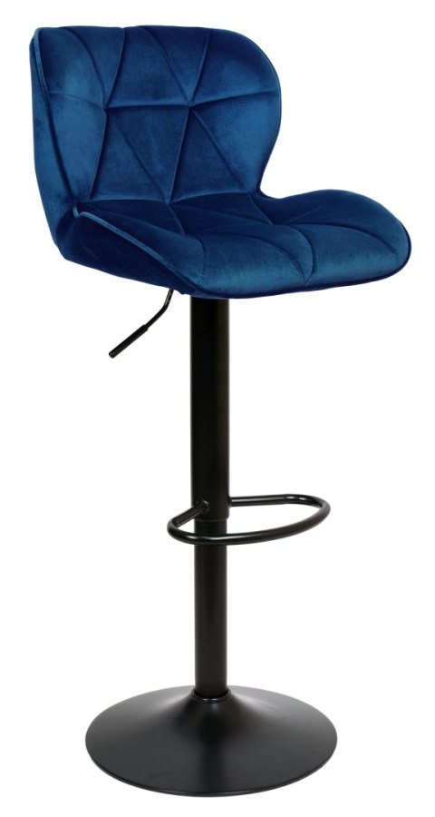 Hoker barowy Grappo Black granatowy Velvet Hoker barowy Grappo Black granatowy Velvet