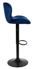 Hoker barowy Grappo Black granatowy Velvet