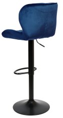 Hoker barowy Grappo Black granatowy Velvet