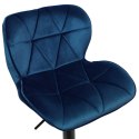 Hoker barowy Grappo Black granatowy Velvet