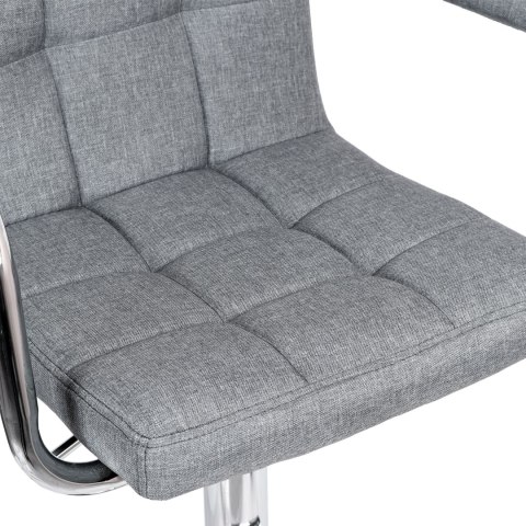 Hoker barowy Monte szary materiał Hoker barowy Monte szary materiał