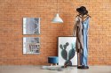 Lustro indystrialne Tiffany szare 45cm Lustro indystrialne Tiffany szare 45cm