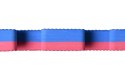 Mata ochronna FITNESS 1x1m - niebieski czerwony 2 warstwy