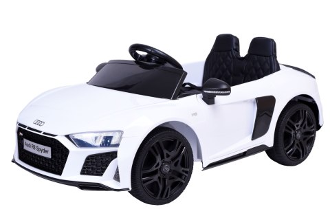 Samochód elektryczny dla dzieci AUDI R8 SPYDER biały Samochód elektryczny dla dzieci AUDI R8 SPYDER biały