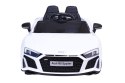Samochód elektryczny dla dzieci AUDI R8 SPYDER biały