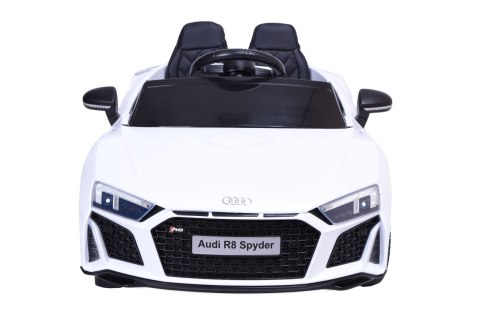 Samochód elektryczny dla dzieci AUDI R8 SPYDER biały Samochód elektryczny dla dzieci AUDI R8 SPYDER biały