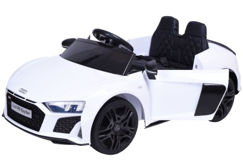 Samochód elektryczny dla dzieci AUDI R8 SPYDER biały Samochód elektryczny dla dzieci AUDI R8 SPYDER biały