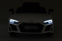 Samochód elektryczny dla dzieci AUDI R8 SPYDER biały