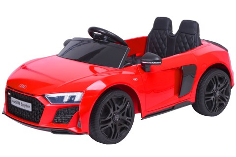 Samochód elektryczny dla dzieci AUDI R8 SPYDER czerwony Samochód elektryczny dla dzieci AUDI R8 SPYDER czerwony