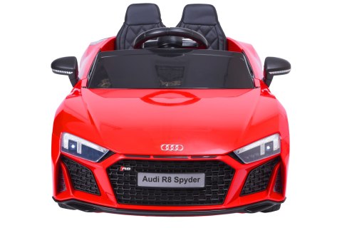 Samochód elektryczny dla dzieci AUDI R8 SPYDER czerwony Samochód elektryczny dla dzieci AUDI R8 SPYDER czerwony