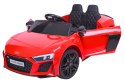 Samochód elektryczny dla dzieci AUDI R8 SPYDER czerwony