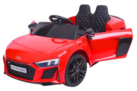 Samochód elektryczny dla dzieci AUDI R8 SPYDER czerwony Samochód elektryczny dla dzieci AUDI R8 SPYDER czerwony