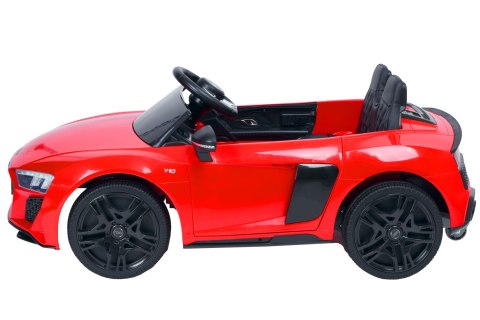 Samochód elektryczny dla dzieci AUDI R8 SPYDER czerwony Samochód elektryczny dla dzieci AUDI R8 SPYDER czerwony