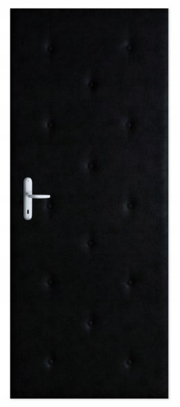 Tapicerka drzwiowa Guziki 1 Czarny 95 cm