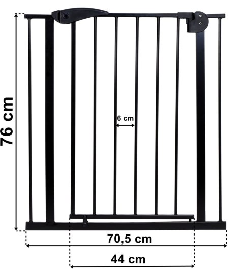 Barierka zabezpieczająca FELIPE 75 - 88 cm Barierka zabezpieczająca FELIPE 75 - 88 cm