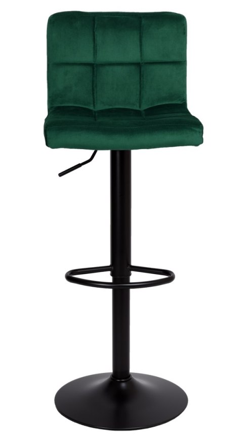 Hoker barowy Arako Black ciemnozielony Velvet Hoker barowy Arako Black ciemnozielony Velvet