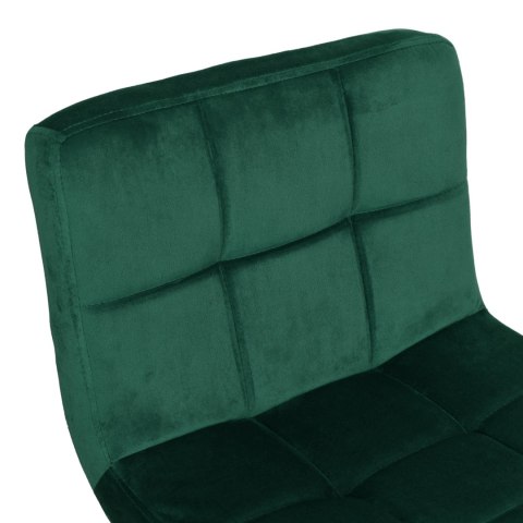 Hoker barowy Arako Black ciemnozielony Velvet Hoker barowy Arako Black ciemnozielony Velvet