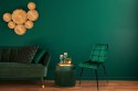 Krzesło glamour Aspen Velvet ciemnozielone