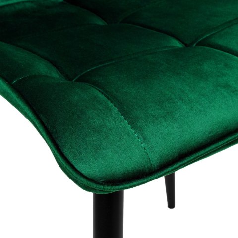 Krzesło glamour Aspen Velvet ciemnozielone Krzesło glamour Aspen Velvet ciemnozielone