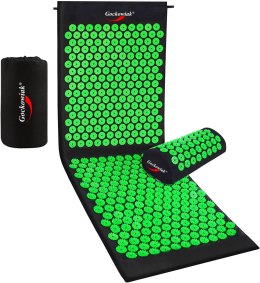 Mata do akupresury Long sport yoga zielona