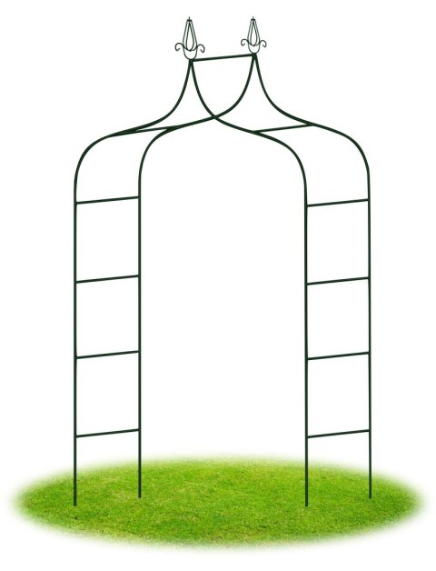Pergola metalowa iglica ciemno-zielona Pergola metalowa iglica ciemno-zielona