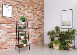 Regał industrialny loft vintage Tonder czarny