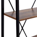 Regał industrialny loft vintage Tonder czarny