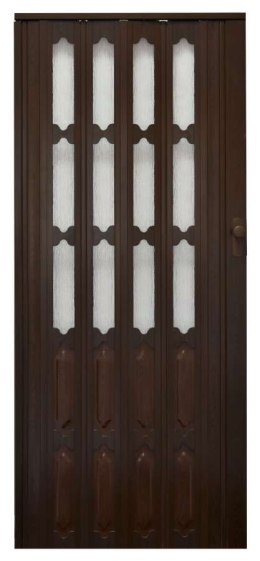 Drzwi harmonijkowe 007-100-7291 orzech mat 100 cm