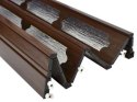 Drzwi harmonijkowe 007-100-7291 orzech mat 100 cm