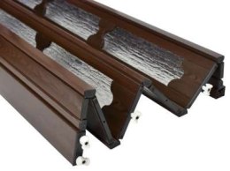 Drzwi harmonijkowe 007-100-7291 orzech mat 100 cm
